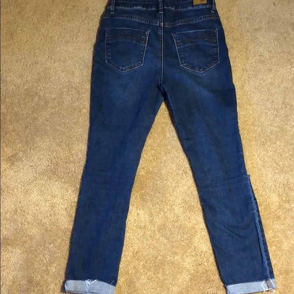 RSQ Manhattan High Rise Skinny Blue Jeans size 5 - Picture 7 of 7
